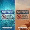 Signmission No One Under 18 Permitted OSHA Notice Sign, Plastic, 14in W x 10in L, 2PK OS-2PACK-NS-P-1014-L-16152 - alternate 7